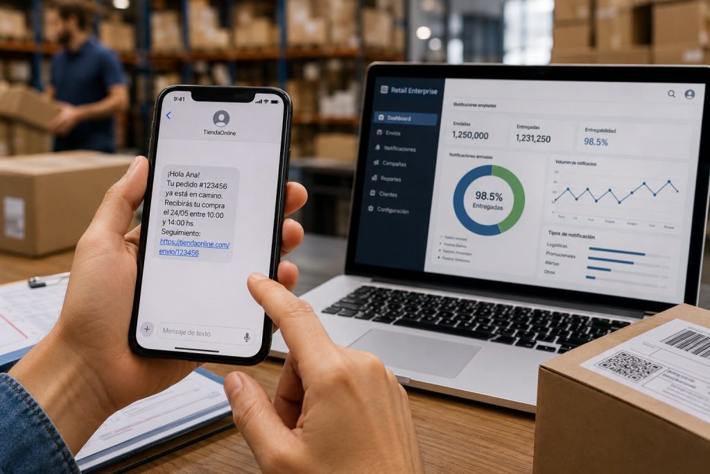 Servicio de Mensajeria SMS para Retail