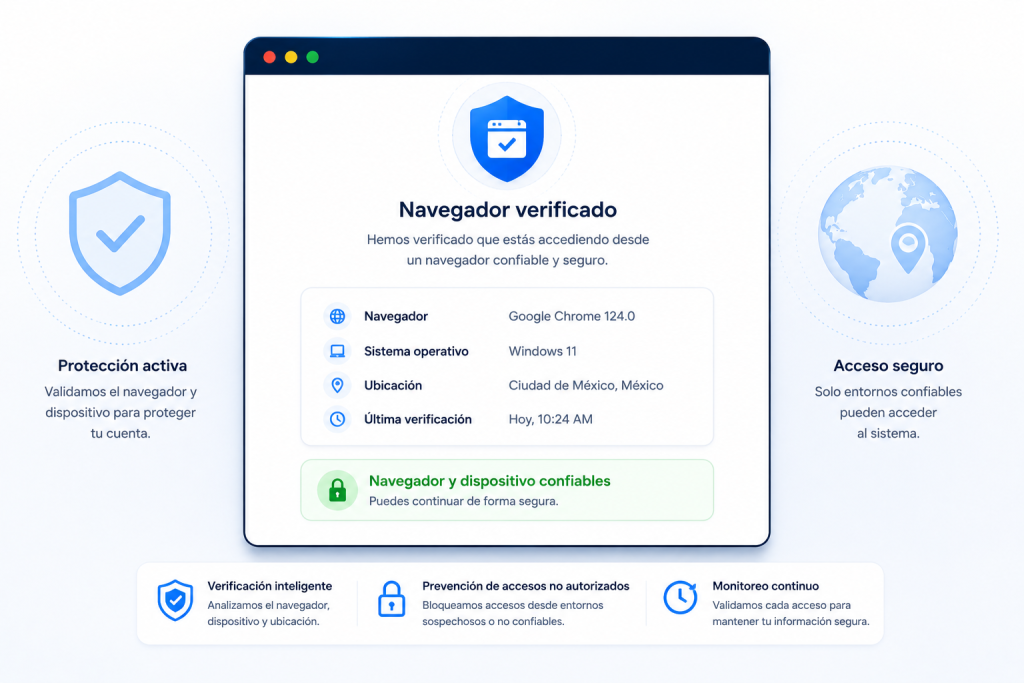 seguridad navegador